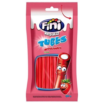Fini Tubos Morango 12x80g